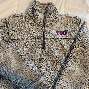 Texas Christian University TCU Sherpa Pullover XL